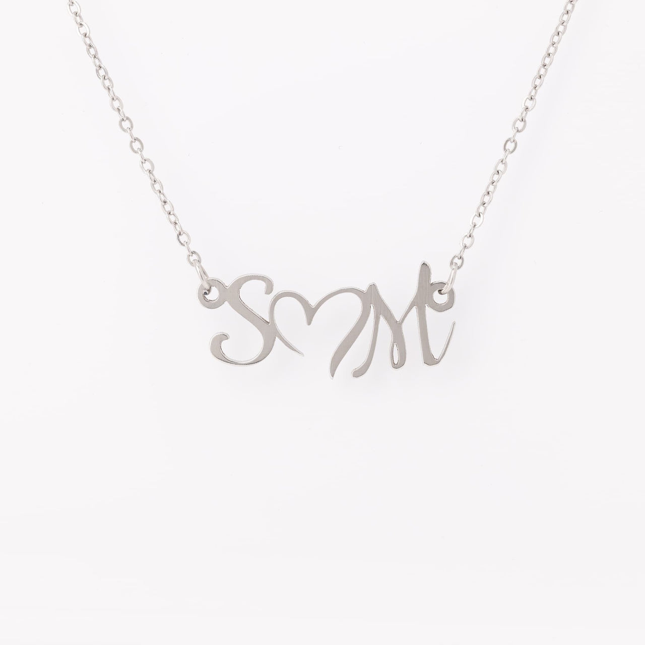 Double Initials Necklace - Love You This Much