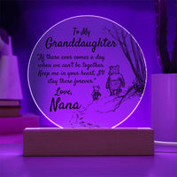 Thumbnail for Granddaughter - Love Nana - If There Ever Acrylic - Love You This Much