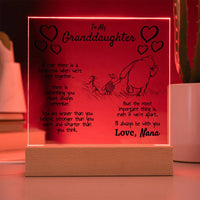 Thumbnail for Granddaughter (Love Nana) Square Acrylic - Love You This Much