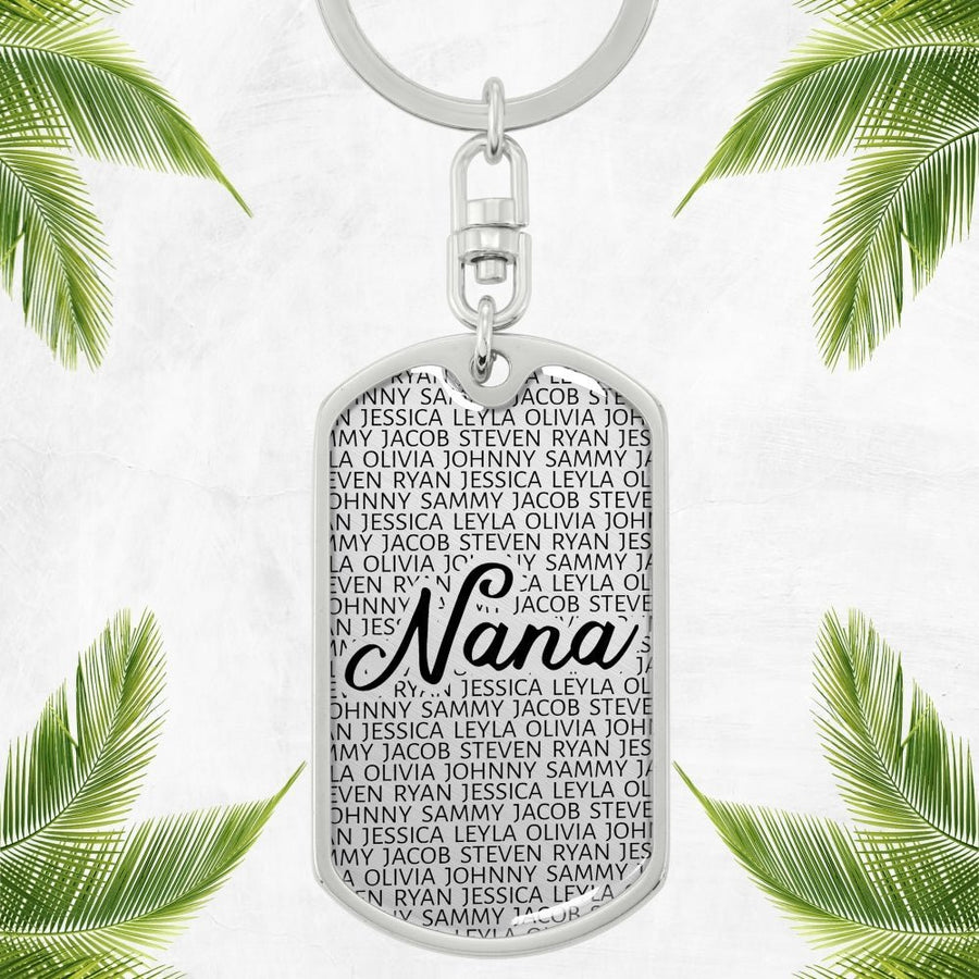 Matching Grandkids Keychain - Love You This Much