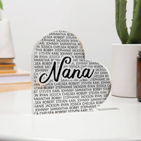 Thumbnail for Nana Heart Acrylic - Love You This Much