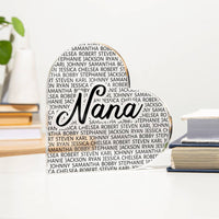 Thumbnail for Nana Heart Acrylic - Love You This Much