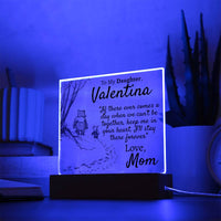 Thumbnail for Personalized Daughter - Comes a Day - Love Mom - Love You This Much