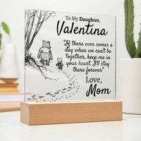 Thumbnail for Personalized Daughter - Comes a Day - Love Mom - Love You This Much