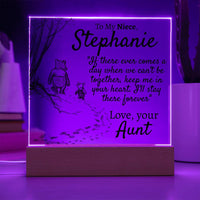 Thumbnail for Personalized Niece - Comes a Day - Love Aunt - Love You This Much