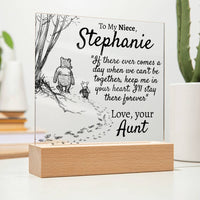 Thumbnail for Personalized Niece - Comes a Day - Love Aunt - Love You This Much