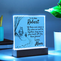 Thumbnail for Personalized Son - Comes a Day - Love Mom - Love You This Much