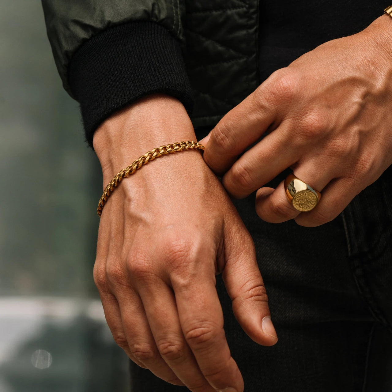 Son Wedding (From Parents) Classic Cuban Bracelet - Love You This Much